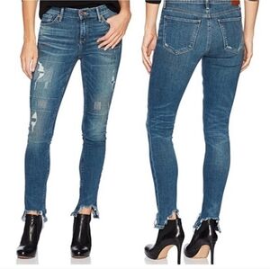 Lucky Brand Ava Skinny Distressed Jeans South Lake